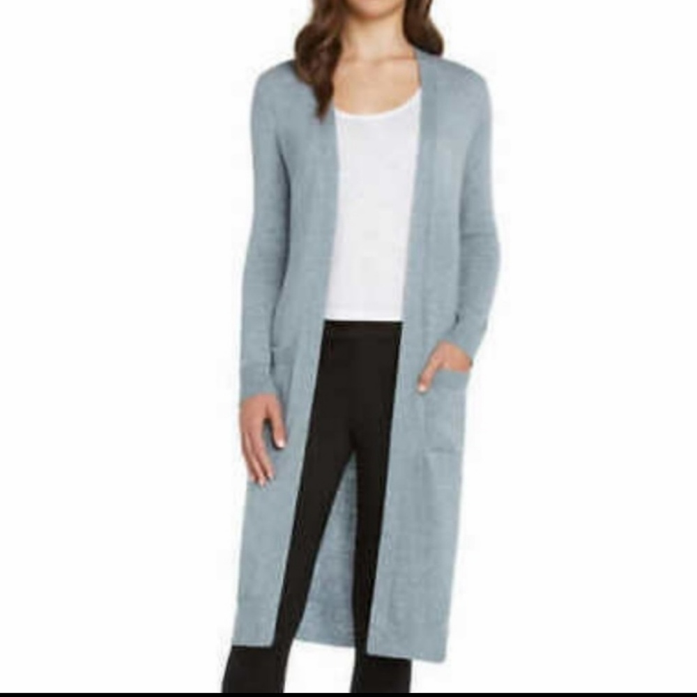 Blue/Gray duster cardigan
